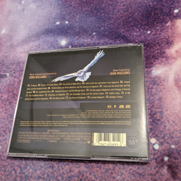 🦉 Harry Potter and The Sorcerer's Stone Original Motion Picture Soundtrack CD - Picture 4 of 5